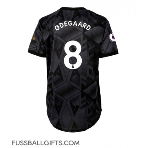 Arsenal Martin Odegaard #8 Fußballbekleidung Auswärtstrikot Damen 2022-23 Kurzarm